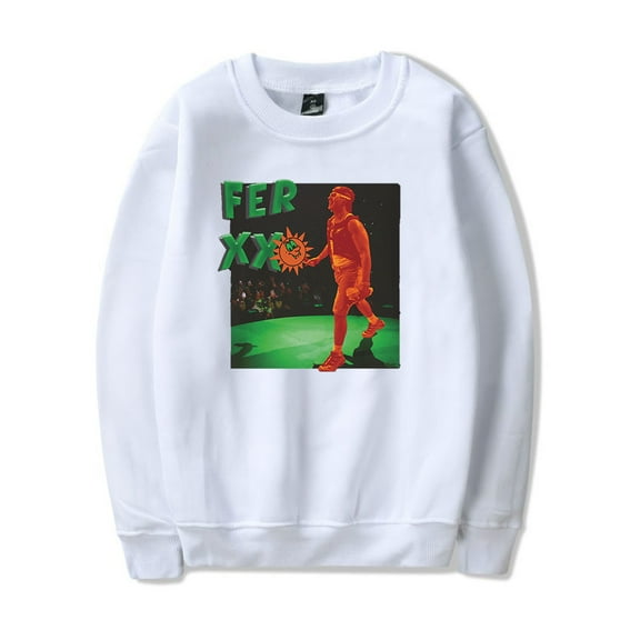 Feid Ferxxo Merch Long Sleeve Crewneck Sweatshirt For Men/Women Winter Rapper Casuals Streetwear