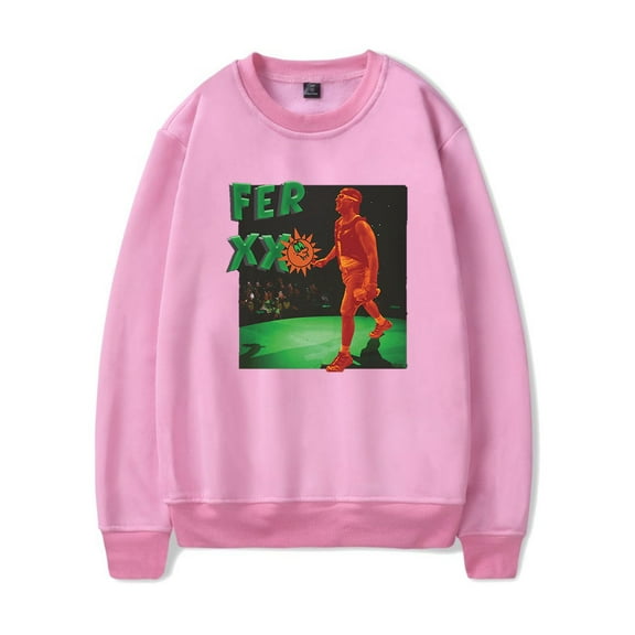 Feid Ferxxo Merch Long Sleeve Crewneck Sweatshirt For Men/Women Winter Rapper Casuals Streetwear