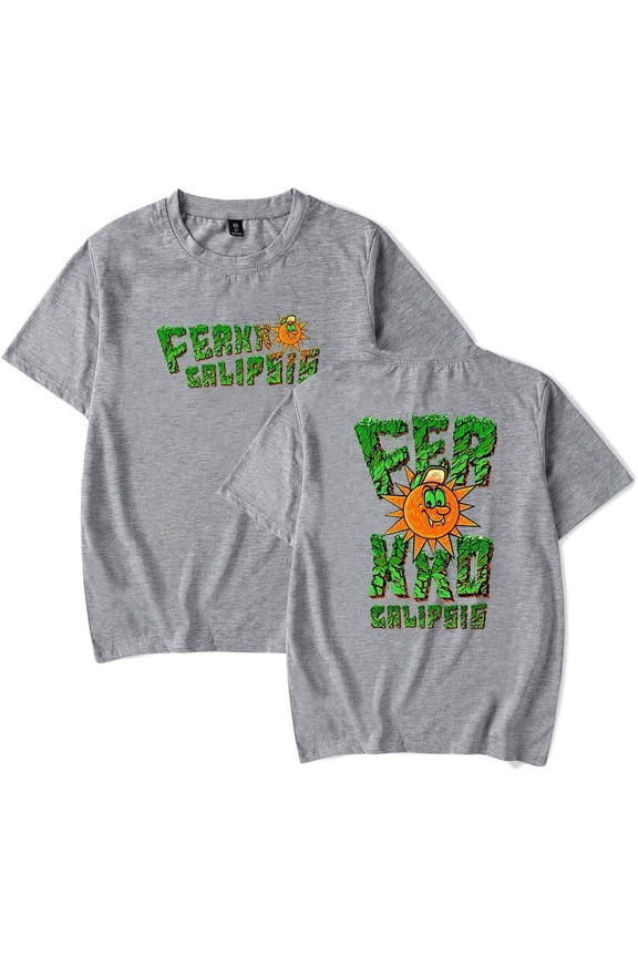 Feid Ferxxocalipsis Ferxxo World Tour Merch Unisex Oversized Soft Cotton Short Sleeve Graphic Crewneck T-Shirt - Summer Latin Hip Hop Streetwear