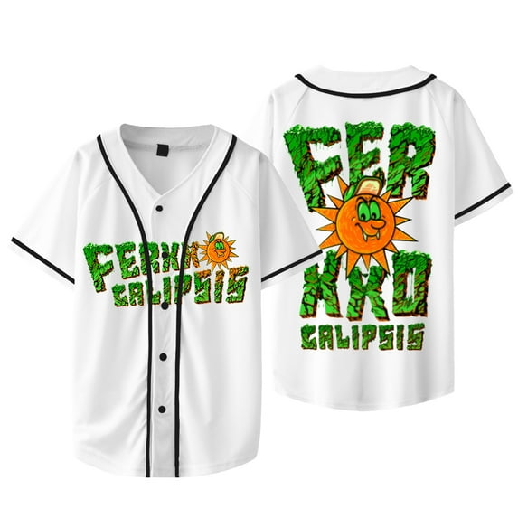 Feid Ferxxocalipsis Logo Merch Jersey Ferxxo Tour Baseball T-shirts Women Men Fashion Casual HipHop Jacket