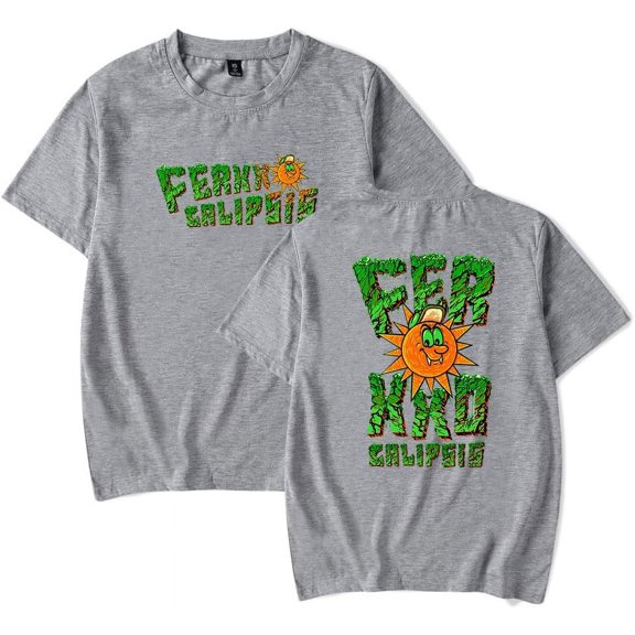 Feid Ferxxocalipsis T-Shirts Ferxxo World Tour Merch pop graphics print Crewneck Unisex Trend Casual Short Sleeve Top