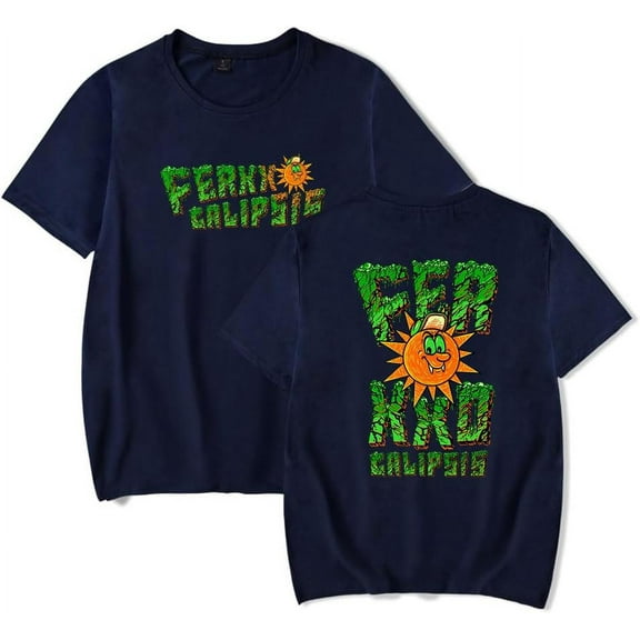 Feid Ferxxocalipsis T-Shirts Ferxxo World Tour Merch pop graphics print Crewneck Unisex Trend Casual Short Sleeve Top