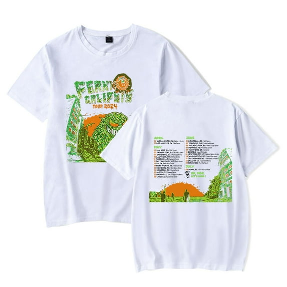 Feid Ferxxocalipsis Tour 2024 T-Shirt Merch Summer For Women/Men Unisex O-neck Short Sleeve Tshirt Top Streetwear