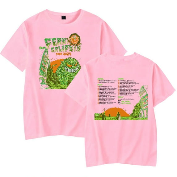 Feid Ferxxocalipsis Tour 2024 T-Shirt Merch Summer For Women/Men Unisex O-neck Short Sleeve Tshirt Top Streetwear