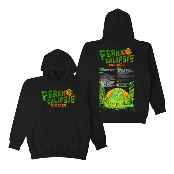 Feid Ferxxocalipsis Tour Merch Hoodies Ferxxo Calipsis Logo Pullovers Women Men Fashion Casual Hooded Sweatshirts