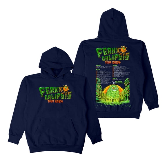 Feid Ferxxocalipsis Tour Merch Hoodies Ferxxo Calipsis Logo Pullovers Women Men Fashion Casual Hooded Sweatshirts