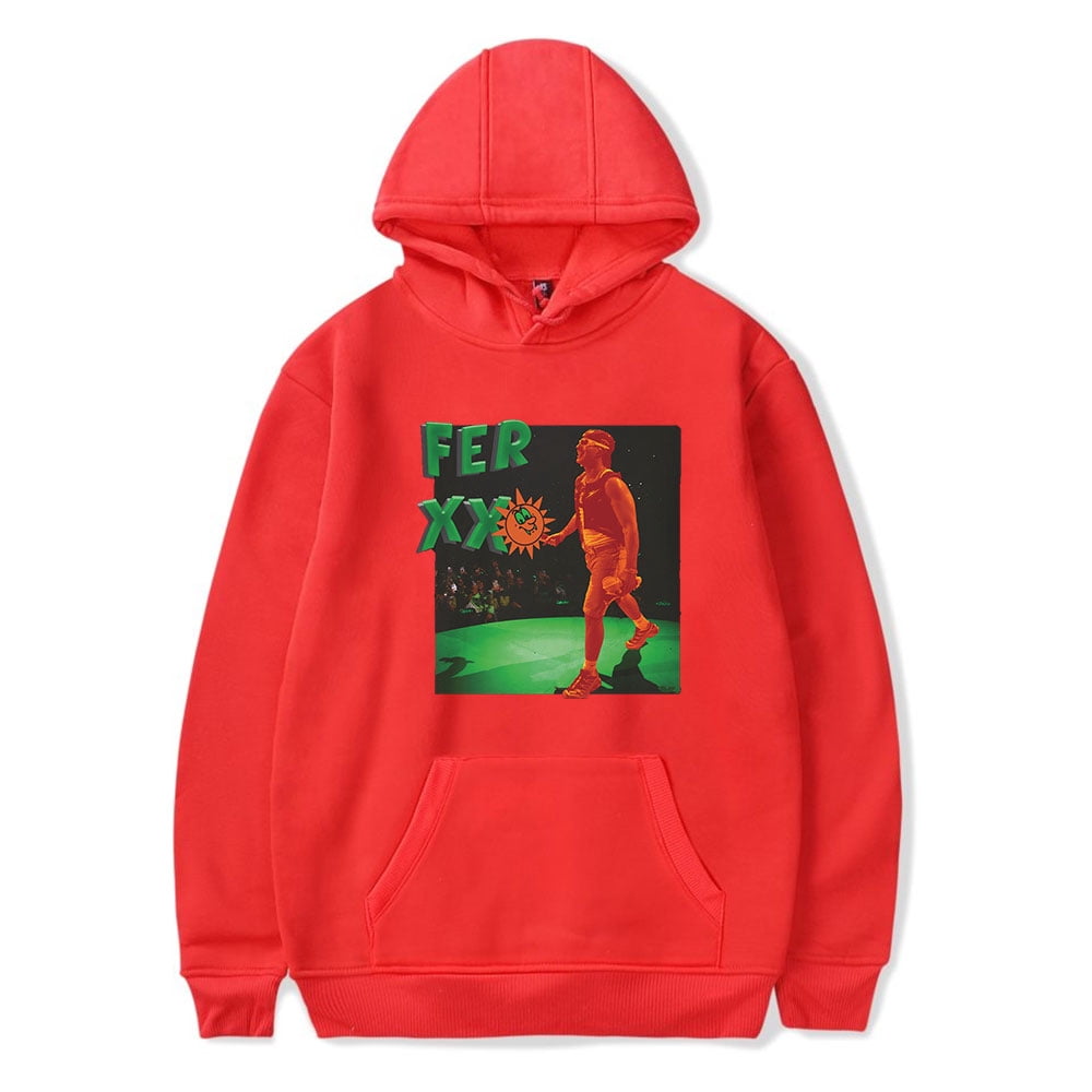 Feng Rapper Merch Feid Hoodie Ferxxo Merch Hip Hop Men/Women Unisex Rapper Long Sleeve ...