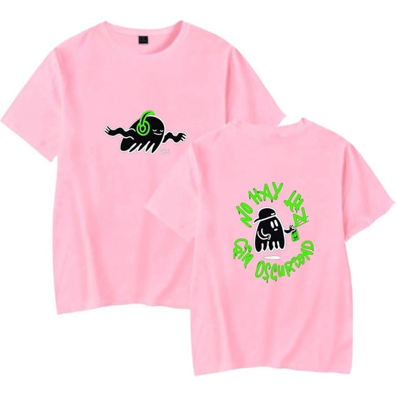 Feid No Hay Luz Sin Oscuridad Merch pop graphics print Crewneck Unisex Trend Casual Short Sleeve Top