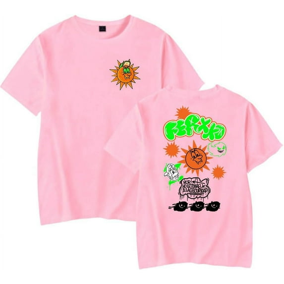 Feid Rapper Ferxxocalipsis Tour T-Shirts Ferxxo Logo Merch Crewneck Unisex Trend Casual Short Sleeve Top