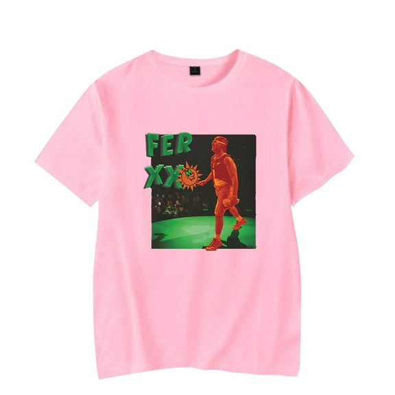 Feid T-Shirt Ferxxo Merch Women/Men Unisex Hip Hop Rapper Summer O-neck Short Sleeve Tshirt Tee Trend Streetwear