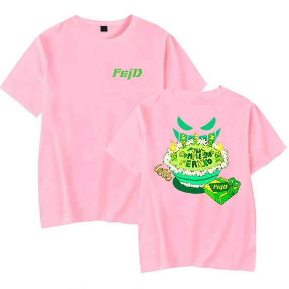 Feid T-shirts Feliz Cumpleaños Ferxxo Tee Singer Merch Summer For Women/Men Unisex O-neck Short Sleeve Streetwear