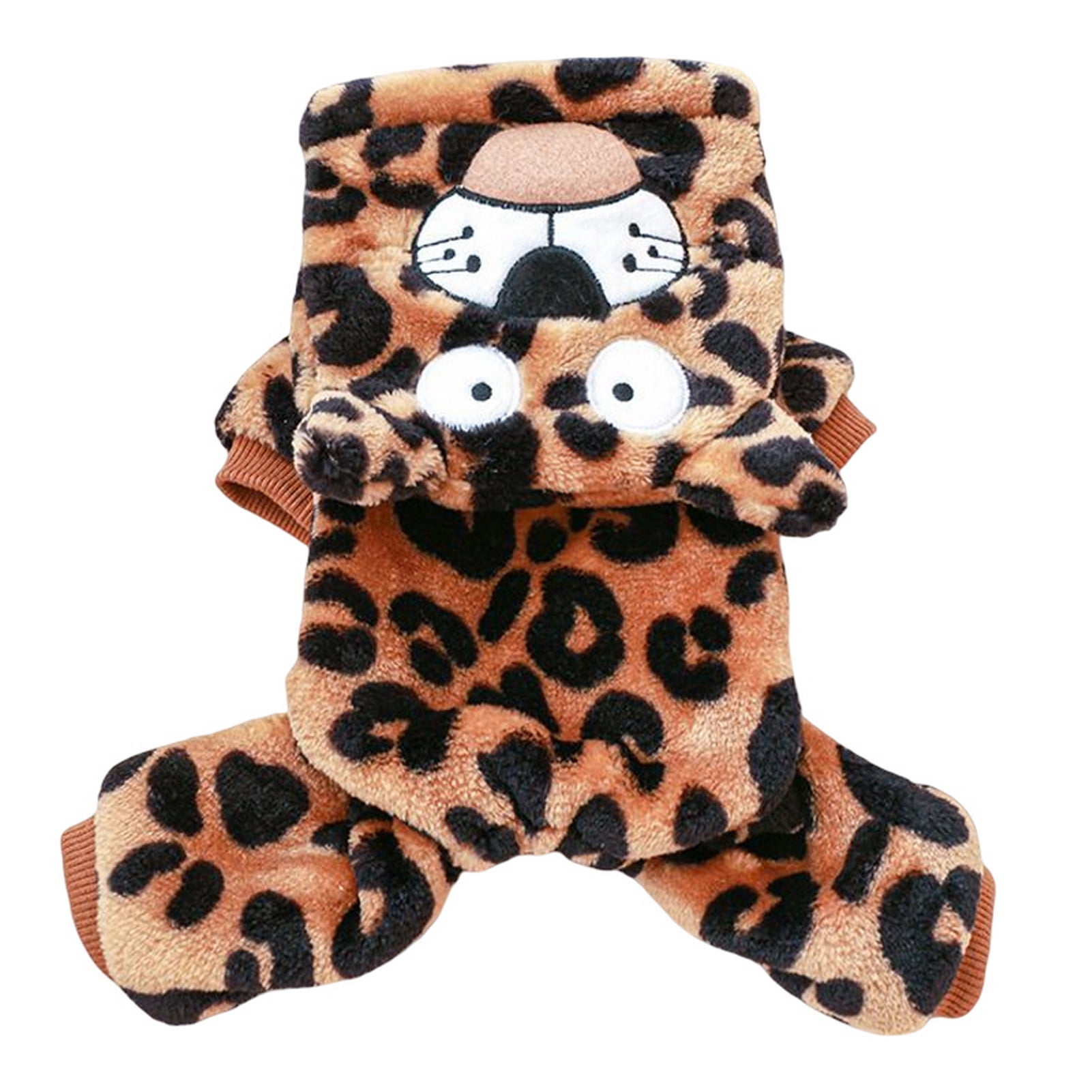 Feierber Dogs Clothes Pet Clothing Leopard Printed Tiger Pattern Dog