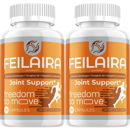 Feilaira Capsule - Advanced Formula for Joint Support Supplement, 2 Pack, 120 Capsules