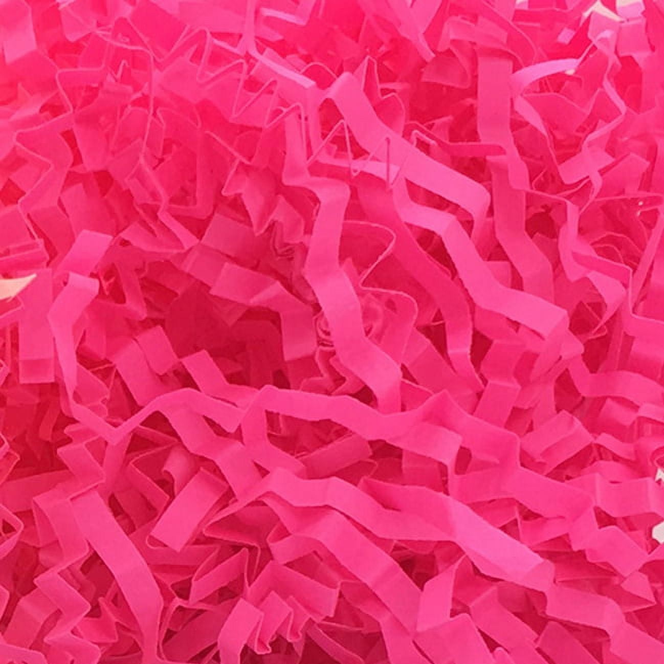 Light Pink Color Tissue Paper Shred, 18 oz. Bag