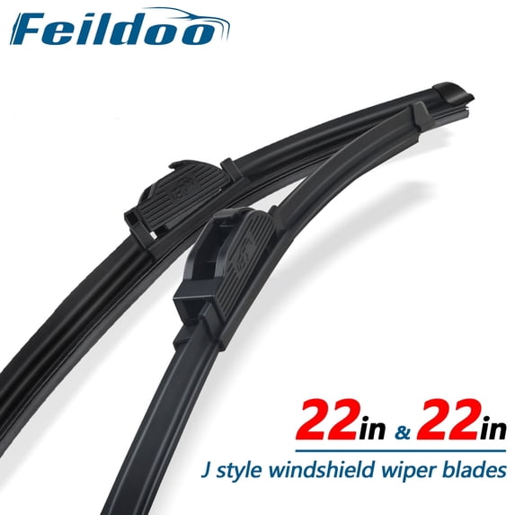 Feildoo 22"&22" Fit For 2012 Cadillac Escalade Premium Window Windshield Wiper Blades (Set of 2, Driver & Passenger, Front Left & Right), WW4933A