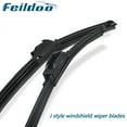 thumbnail image 1 of Feildoo 24"+19" Windshield Wiper Blades Fit For Infiniti QX70 2017 24 Inch +19 Inch Premium Hybrid replacement for car front window windscreen, Set of 2, Model3878, 1 of 7