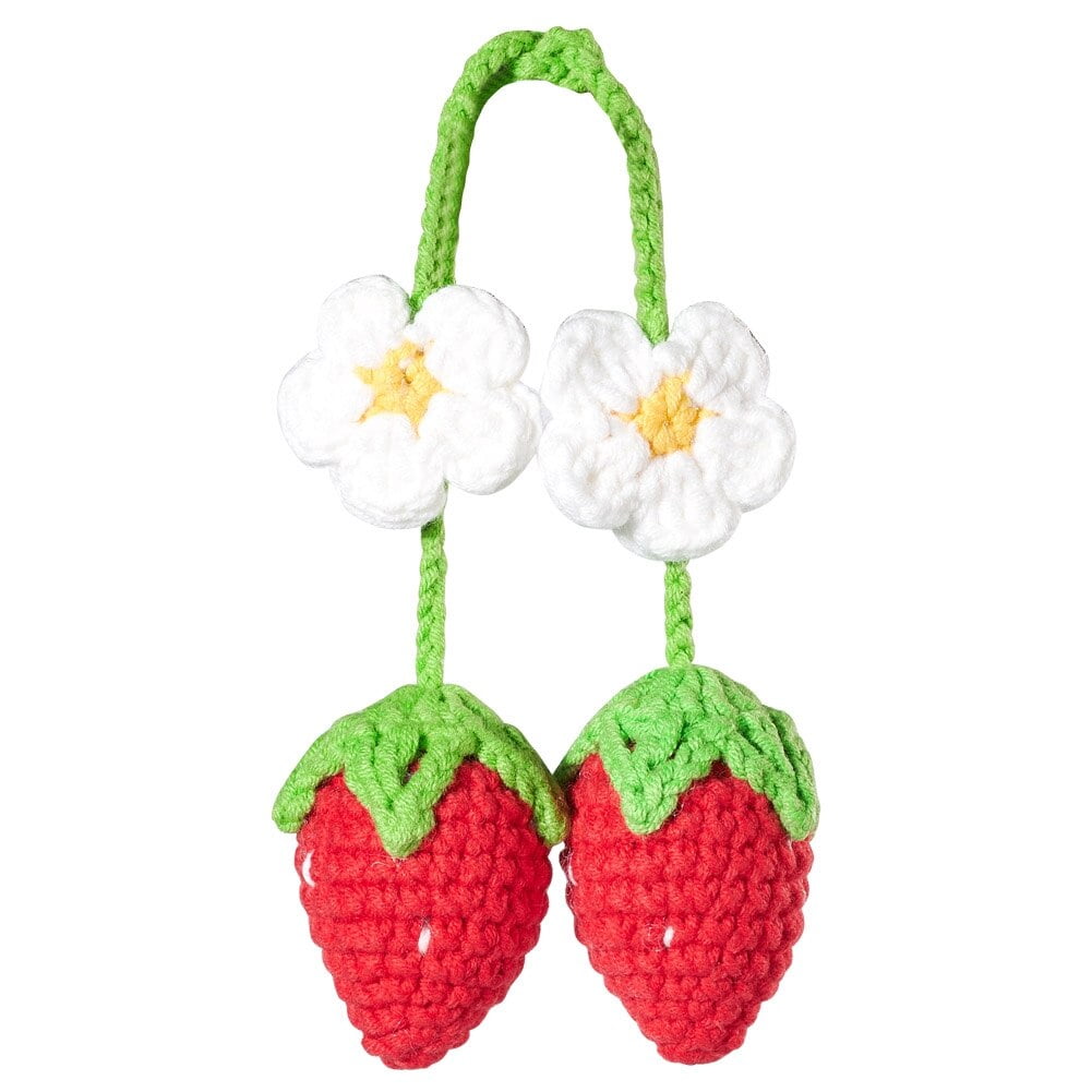  SEADEAR Crochet Fruit Keychain, Key Chain Pendants Car Key Ring  with Bell Car Keychain Pendant Cute Keychain Car Keyring Holder Handmade  Keychain for Key Bag Wallet Purse Kiwi : Clothing, Shoes