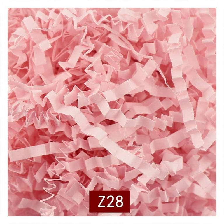 Feildoo 300g Colorful Shredded Paper Gift Box Filler Wedding Birthday Party  Decor Crinkle Cut Packaging Gift Shred Paper Raffia Paper, B#Fresh Pink,  PR2155 