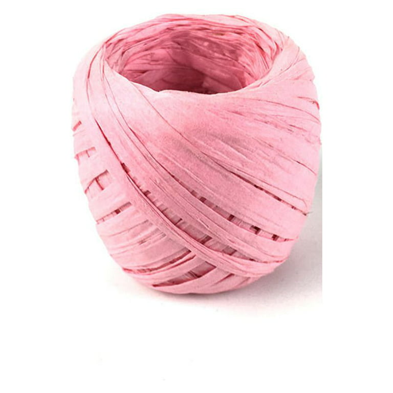 Feildoo 4 Rolls 20 Meters Cake Cookie Raffia Ribbon Paper Rope Palm  Packaging Rope Decorations Baking Box Packing Party Candy Gifts, D#Natural  Color, PR0185 