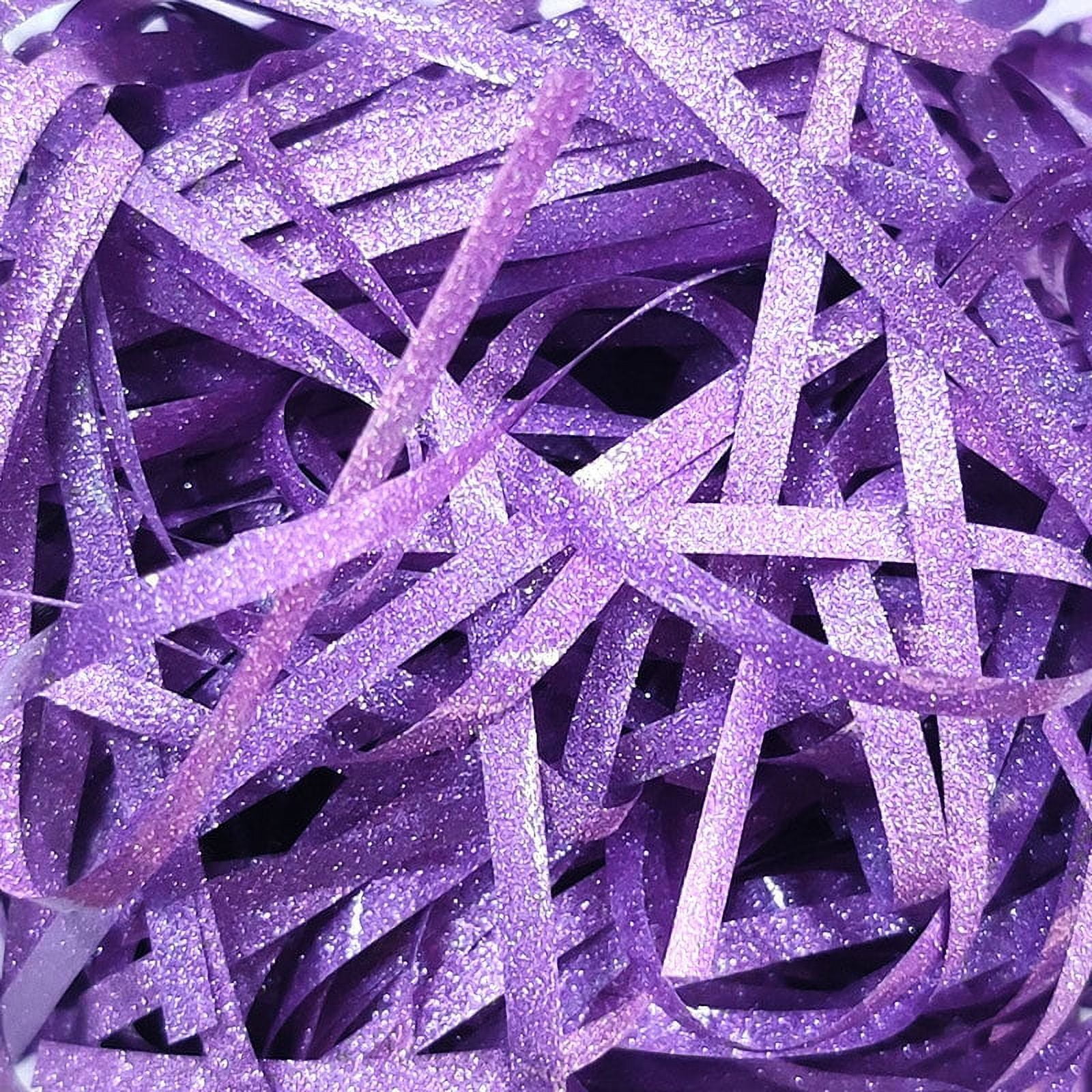 Easter Grass Basket Filler Grass 3 Color - (Purple,Orange,Burgundy) - 5 Pack | Harfington