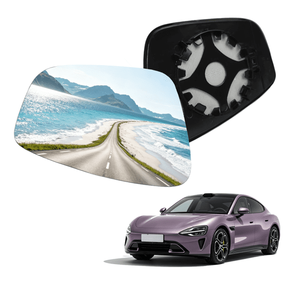 Feildoo Passenger Side Mirror Glass Fit for Volkswagen Jetta 2015 Trendline TDI, Right Side, Set of 1