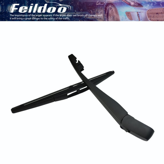 Feildoo Rear Wiper Blade with Wiper Arm Fit For Mitsubishi Outlander Sport 2010-2020, Set of 2 for Rear Windshield, B+10B, Y23C0Z1E