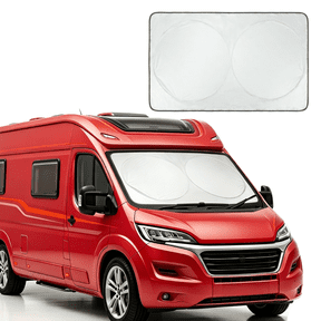 Feildoo Windshield Cover Fit for Gulf Stream Coach Super Conductor 2015-2023 - 98 x 46 Heat Block, Interior, Car Sun Shade, Sunshade
