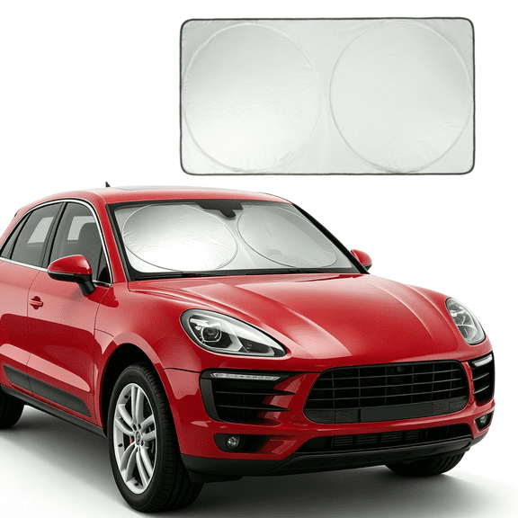 Feildoo Windshield Cover Fit for Jeep Renegade 2015-2025 - 55x27.6 Heat Block, Interior, Car Sun Shade, Sunshade