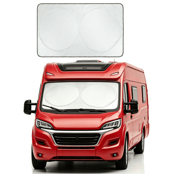 Feildoo Windshield Cover Fit for MONACO RV MONACO SIGNATURE 2015-2025 - 102 x 51 Heat Block, Interior, Car Sun Shade, Sunshade