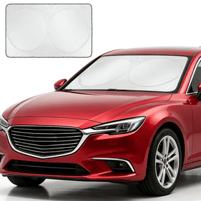 Feildoo Windshield Cover Fit for Nissan Versa Hatch / Note 2014-2020 - 68 x 35 Heat Block, Interior, Car Sun Shade, Sunshade
