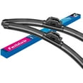 thumbnail image 1 of Feildoo Windshield Wiper Blades fit for BMW 328i 2007 24" + 19" Car Front Window Beam Bracketless Wiper Blade (SET of 2), NO1564N, 1 of 9