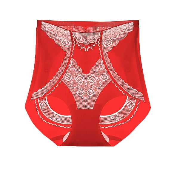 Feimerou Women's Tummy Control Shapewear Panties High Waist Seamless Body Shaper Underwear Butt Lifter Slimming Briefs