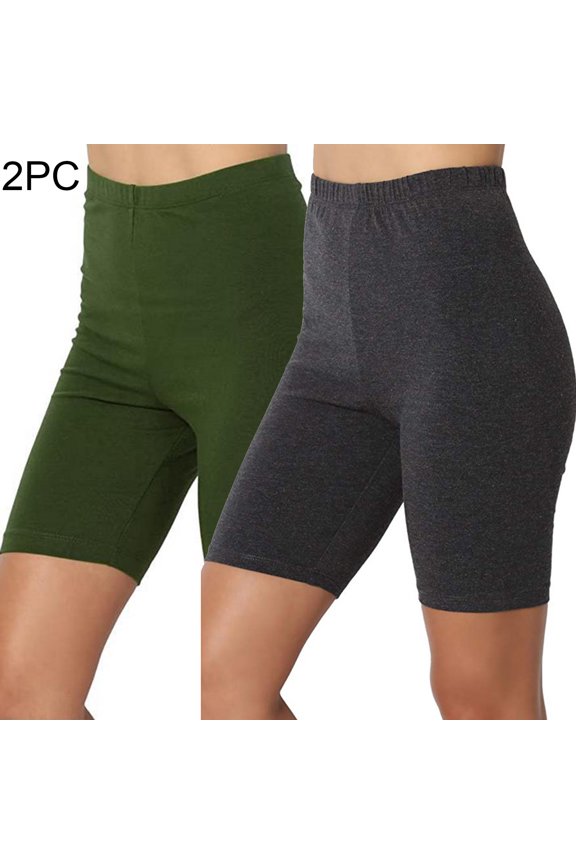 Workout Shorts for Women Seamless Scrunch Biker Short Slim Fit Gym Yoga Running Sport Active Exercise Fitness Shorts 2pc Valentine'S Day Gifts