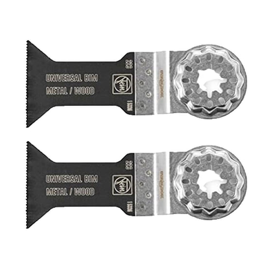 Fein 2 Pack of StarLock E-Cut 2-1/8" Saw Blade Pack, 63502223270-2PK