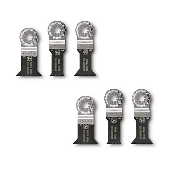 Fein 2 Pack of StarLock E-Cut Combo Wood & Metal Saw Blade Pack, 35222952140-2PK