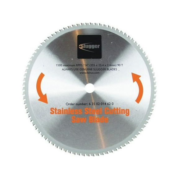 Slugger 14 in. Stainless Steel Cutting Saw Blade