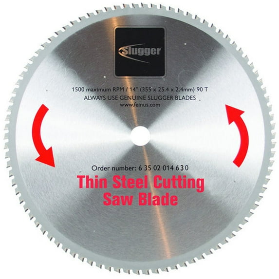 FEIN Power Tools - 63502014630 - Fein 63502014630 14-Inch 90-TPI Thin Steel Cutting Saw Blade - MCBL14-TS