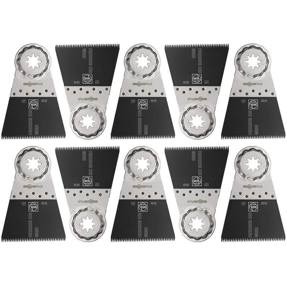 Fein Precision Oscillating Blade Replacement - Starlock Compatible - 10 Pack, 2-9/16 x 2 in