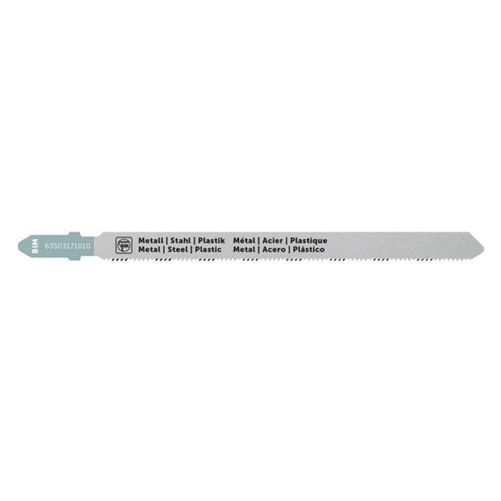 Fein 63503171010 (5/Pack) 7 in. 21 TPI BiMetal T-Shank Jigsaw Blade