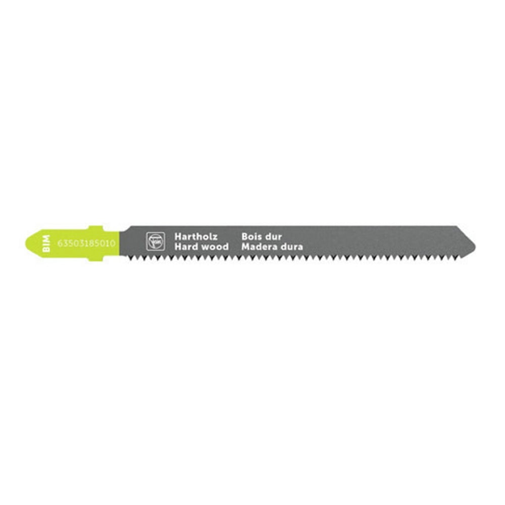 Fein 63503185010 (5/Pack) 3 in. 17 TPI Chrome-Vanadium T-Shank Jigsaw Blade