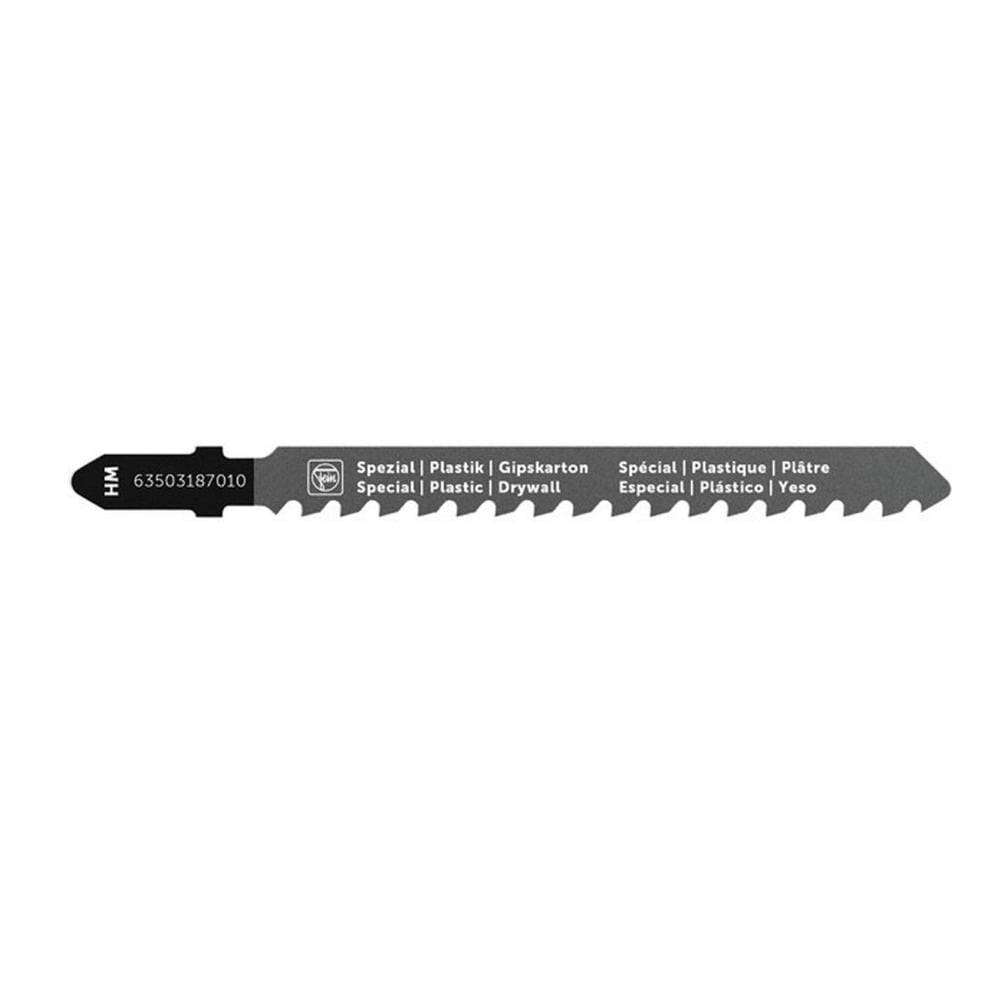 Fein 63503187010 3 in. 24 TPI HM Carbide T-Shank Jigsaw Blade