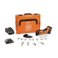 thumbnail image 1 of Fein 71293762090 MULTIMASTER AMM 700 1.7 Q Autoglass AS Cordless Oscillating Multi-Tool Kit with 2 Batteries (4 Ah), 1 of 6