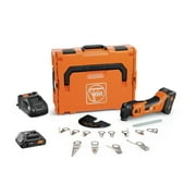 Fein 71293762090 MULTIMASTER AMM 700 1.7 Q Autoglass AS Cordless Oscillating Multi-Tool Kit with 2 Batteries 4 Ah