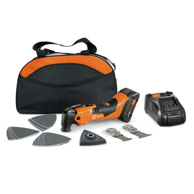 Fein 71293866090 MULTIMASTER AMM 500 AS 4 Ah Cordless Oscillating Multi-Tool Kit (4 Ah)