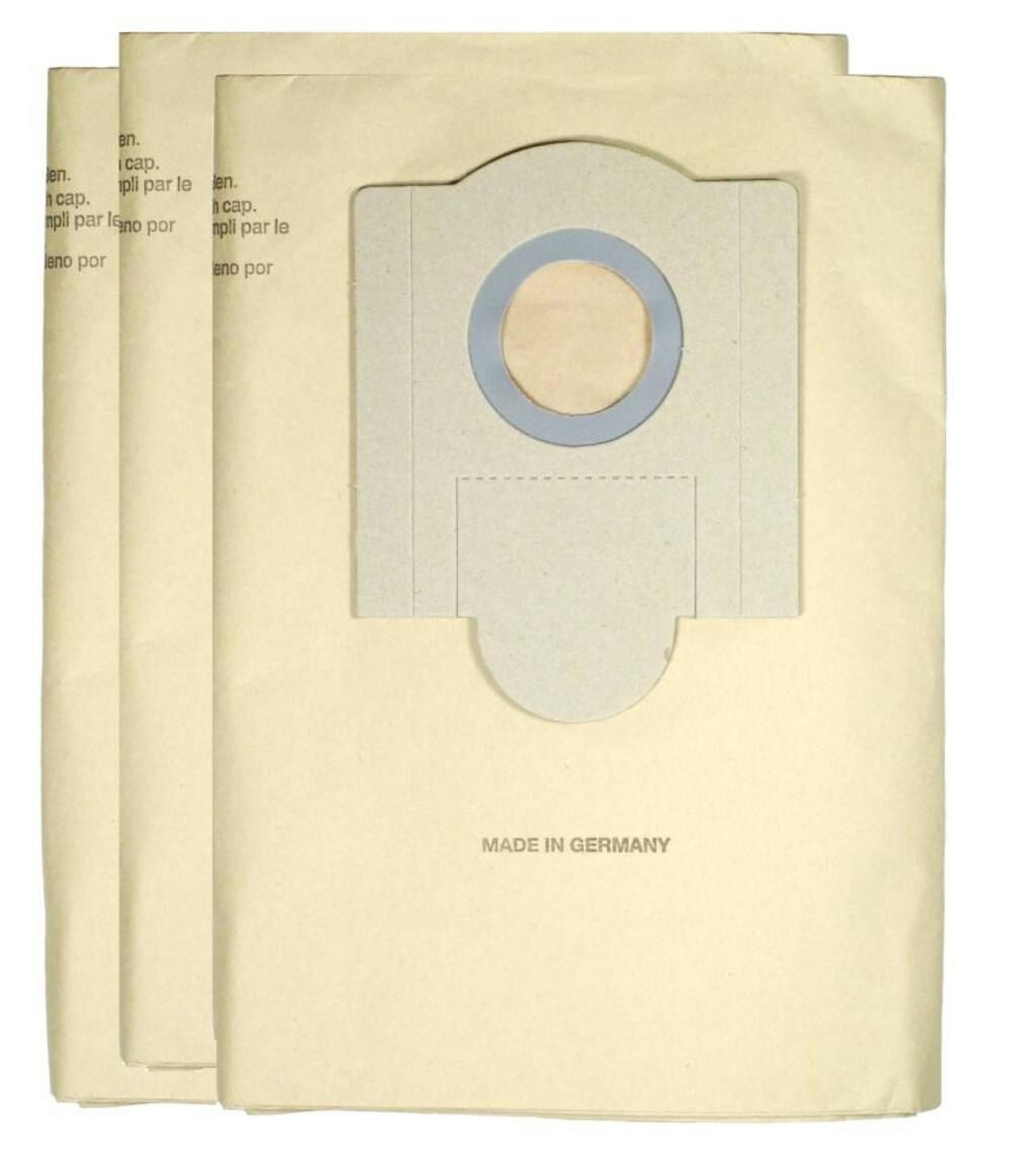 Fein Turbo II Canister Vacuum Bags, 3-Pack, Beige Paper