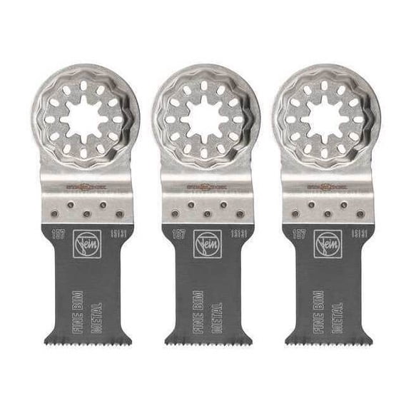 Fein Blades,1-3/16 in. Size,3-68/97 in. L,PK3 63502157270