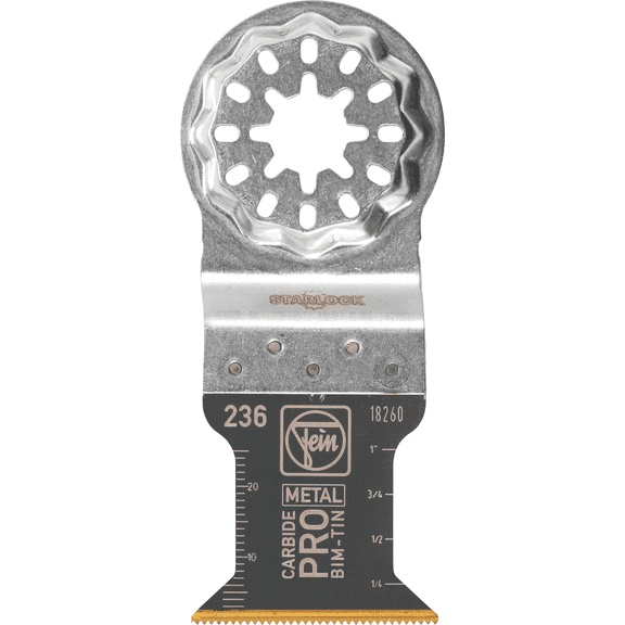 Fein E-Cut Carbide Pro 1-3/8 In. Oscillating Blade - Single Pack  Residential Use, Standard Application