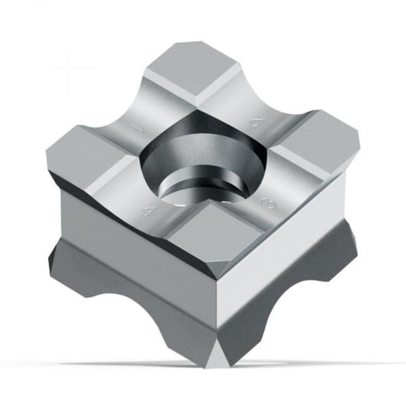 Fein Kx 3Mm Radius Inserts For Kfh17 Bevelers, Stainless Steel, 10 Pieces