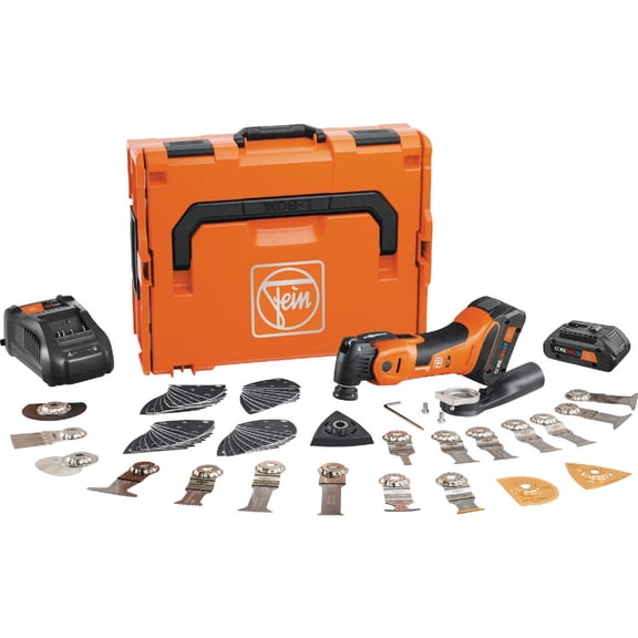 Fein MultiMaster AMM 700 Plus 18V Cordless Oscillating Tool Kit - Pack of 2