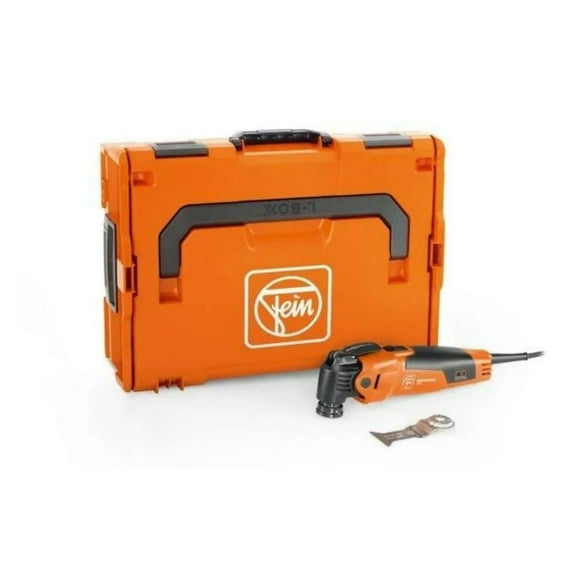 Fein MultiMaster MM 500 Plus Oscillating Tool - Starlock Plus, QuickIn, 350W, Orange